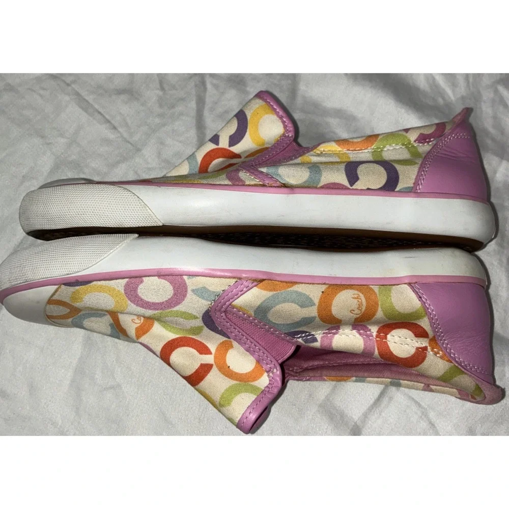 Coach Beale slip-on sneakers Women's S 7.5 multicolor 